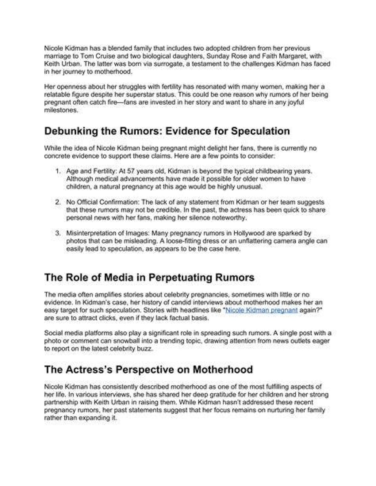 Breaking Down the Speculation and Rumors