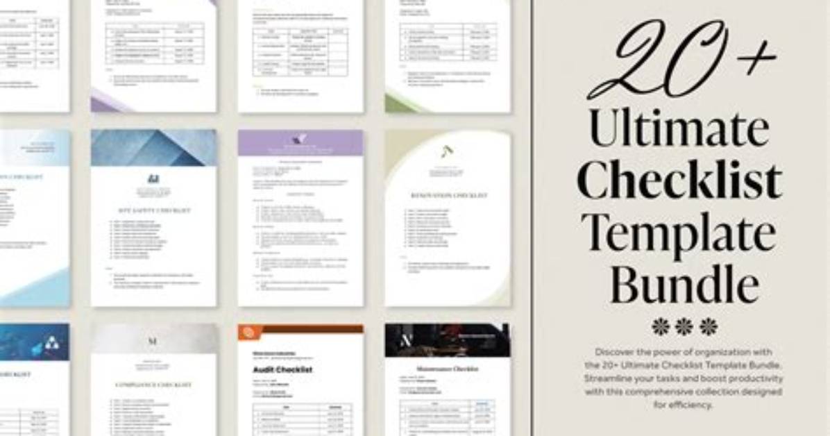 Checklist Template | Loopblog