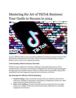Mastering the Art of Tiktok Deletion: Your Complete Guide